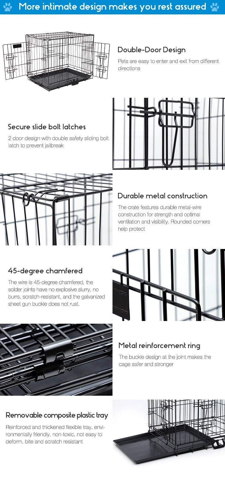 on Sale Durable Metal Material Pet Cage Outdoor Easy Cleaning Dog Cage Pet Cages