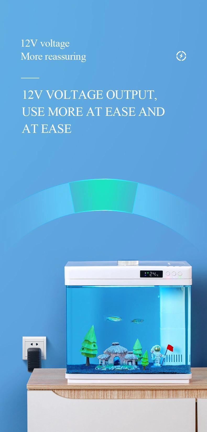 Yee Mini Aquarium Fish Tank Betta Fish Aquariun Table Tanks