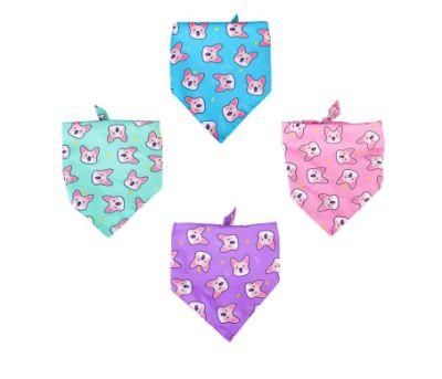 Cute Doggie Scarf with Cartoon Print