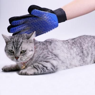 Pet Grooming Gloves Hair Remover Brush Deshedding Cleaning Combs Massage Gloves