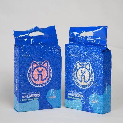 Best Odor Control Clumping Cereal Cat Litter Healthy Plant Fiber Variety Cat Litter for Pet Clean Grooming