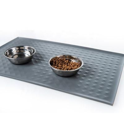 Waterproof Silicone Pet Food Mat with Multiple Sizes