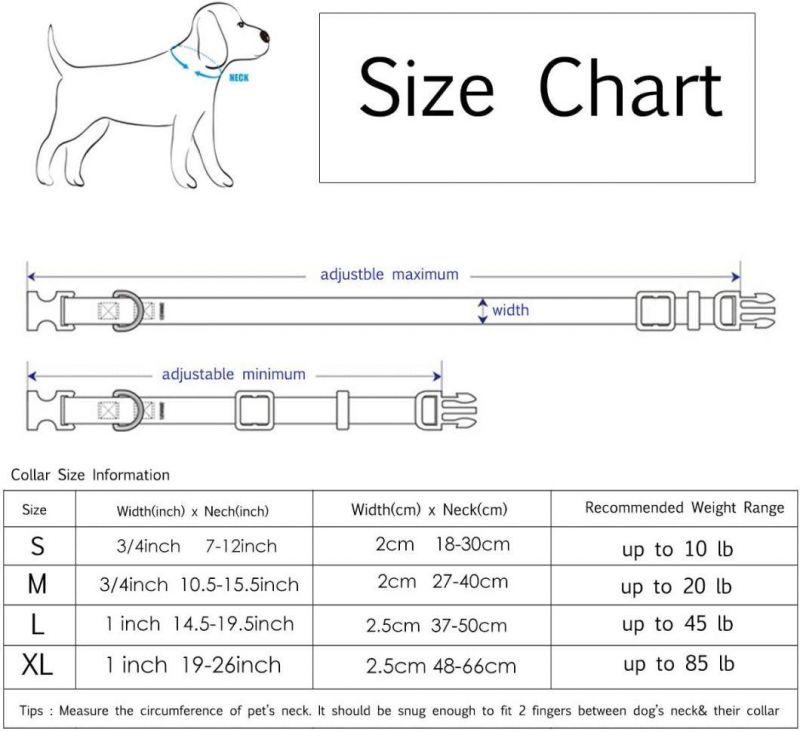 Nylon Fabric with High Density Webbing Halloween Dog Collar