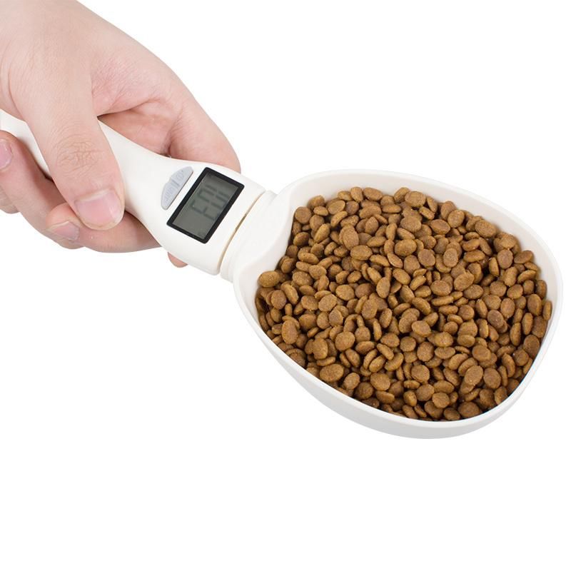 New Pet Electronic Grain Spoon Dog Food Cat Food Intelligent Weighing Measuring Shovel