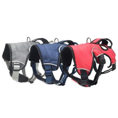 Premium Quality Hiking Service Driving Reflective Adjustable Dog Harness