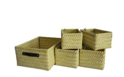 PP Woven Multiple Color Optional PP Plastic Sundry Storage Box