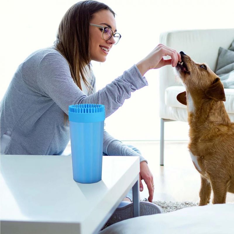 2-in-1 Dog Paw Washer Portable Pet Paw Cleaner Paw Washer