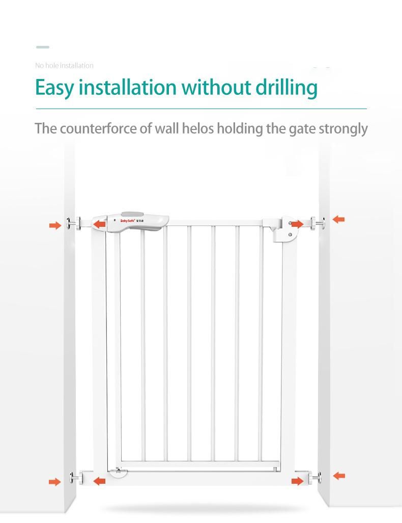 Wall Pressure Mounted Extra High Pet Gate