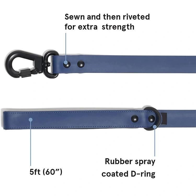 PVC Strong Durable Dog Leash with Comfortable Hand Loop