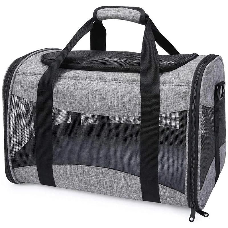 Soft Sided Pet Travel Carrying Handbag Airline Approved Pet Carrier