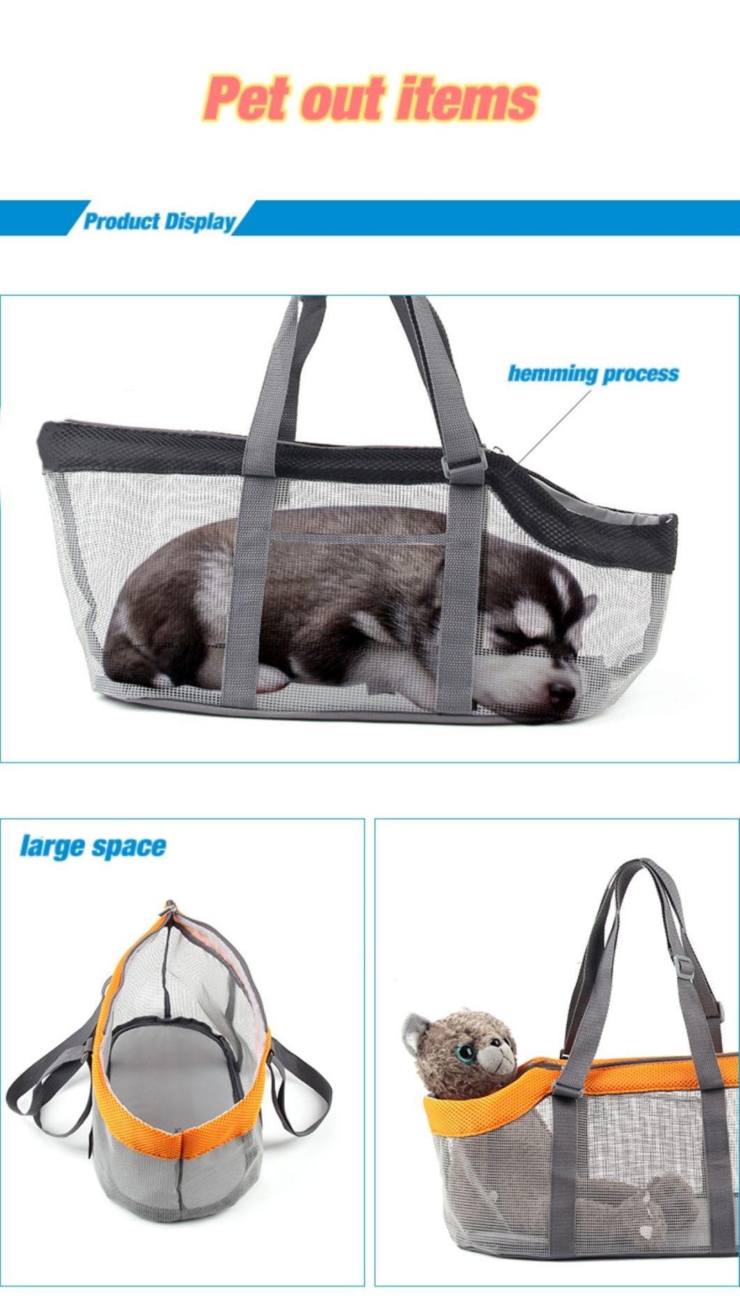 Wholesale Portable Breathable Carry Pet Travel Bag for Dog Cat Summer Comfortable Cats Dogs Pets Carrier Handbag