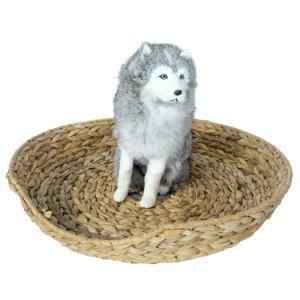 Round Circle Dog Bed Hand Knitted Pet Scratching