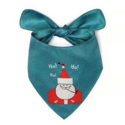 Custom Pet Slobber Towel Triangle Pet Scarfs Washable Pet Neckerchief