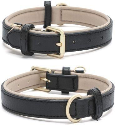 Waterproof Dog Collar Leather Dog Accessory
