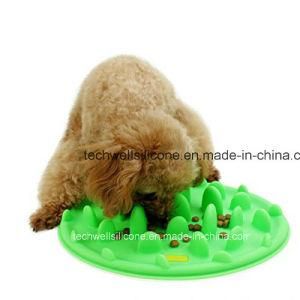 Big Size Dog Bowl Special Silicone Slow Feeder