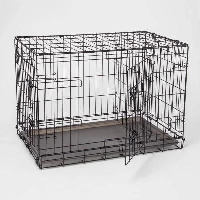 Dog Crate, Homes for Pets Newly Enhanced Single & Double Door