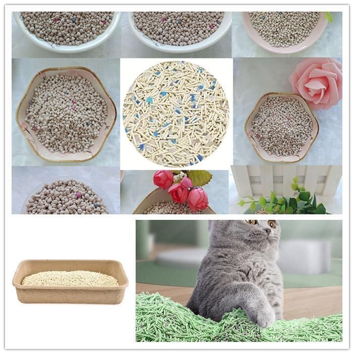 OEM Clumping Dust Free Cat Sand Good Absorption Odor Control Tofu Cat Litter