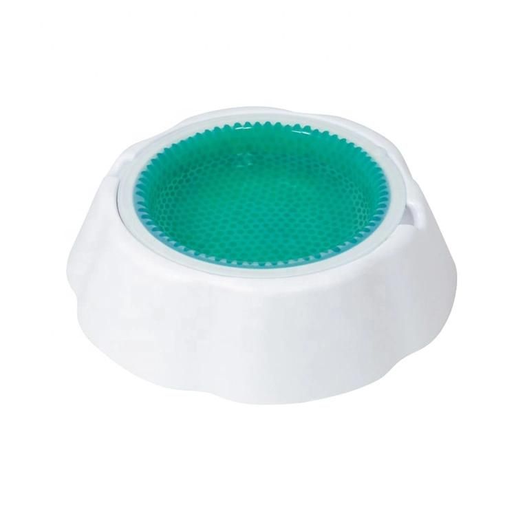 Dog Gel Cooler Bowl/ Pet Ice Cooling Feeder