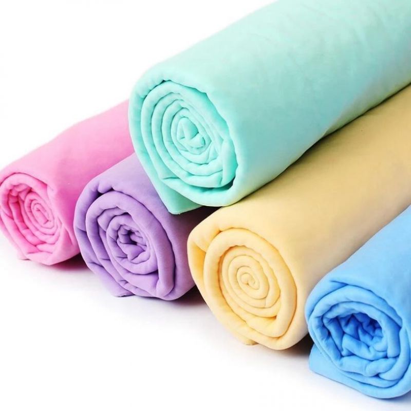 Soft Material Blue Purple Drying Bath Towel Multifunction Pet Towels