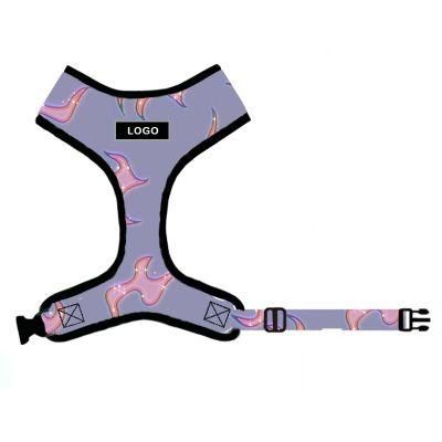 New Collar Leash Poop Bag Collar a Set Customize Dog Harness