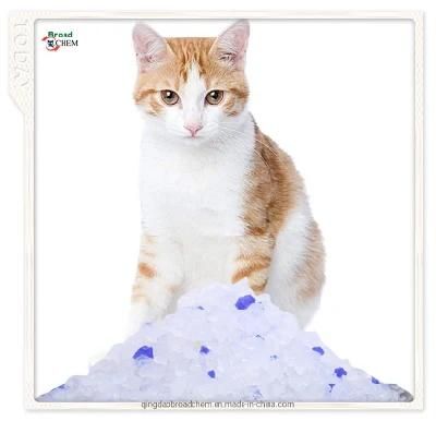 Natural Low Dust Kitty Sand OEM 3.8L Bag Pet Litter Crystal Silica Gel Cat Litter