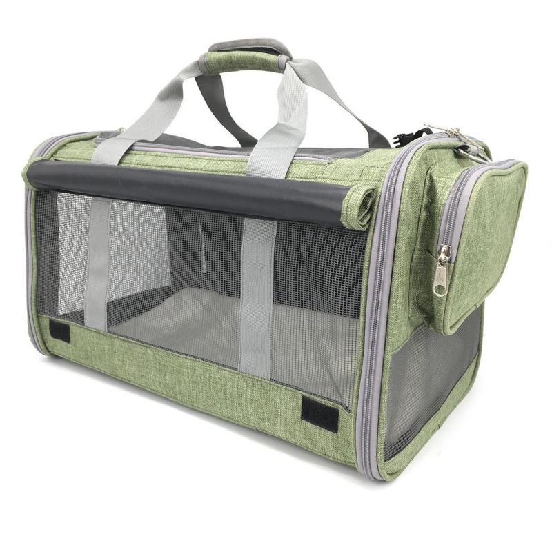 Portable Soft Outdoor Travel Breathable Cat Carrier Pet Supply Dog Products