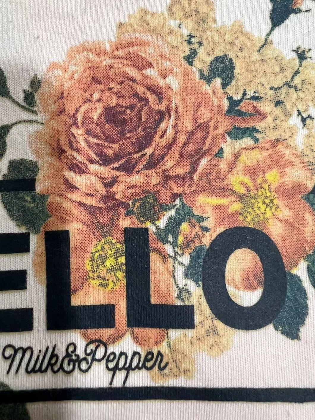 "Hello" Printing Pet Shirt Pet Products Dog Clothes Dog Vest Dog Tank Designer Clothes