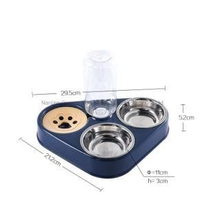 Three in One Pet Feeder and Waterer Set