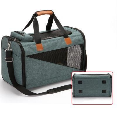 Breathable Convenient Fashionable Folding Tote Travel Dog Pet Cat Bag