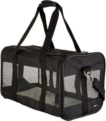 Soft Sided Mesh Pet Travel Carrier