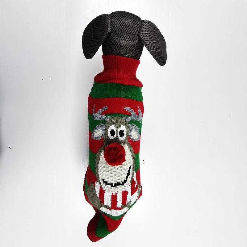 Ropa Abrigada PARA Perroshot Sale Christmas Dog Sweater Dog Christmas Vest Knit Vest Dog Garment
