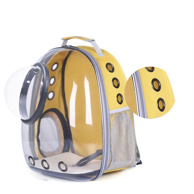 Cat Carrier Pet Shoulder Bag Carriers Backpack Travel Transparent Bag