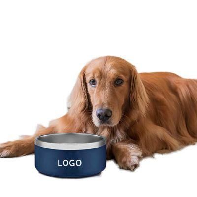Pet Travel Feeding Stainless Steel Dog Bowl with Customized Logo