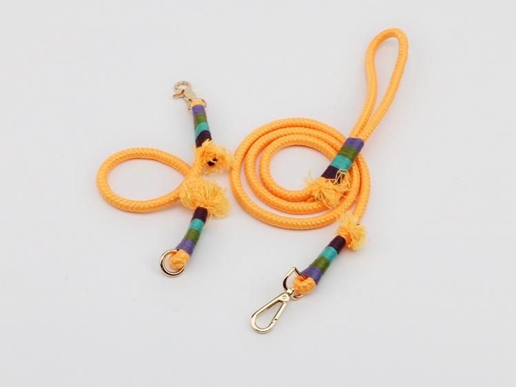 Heavy Duty Rope Braided Nylon Rope Slip Lead Dog Leashes