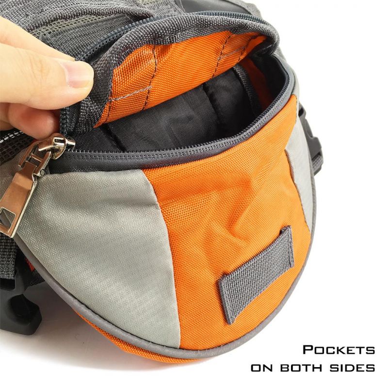 Training Outdoor Adjustable Dog Products Pet Saddle Bag