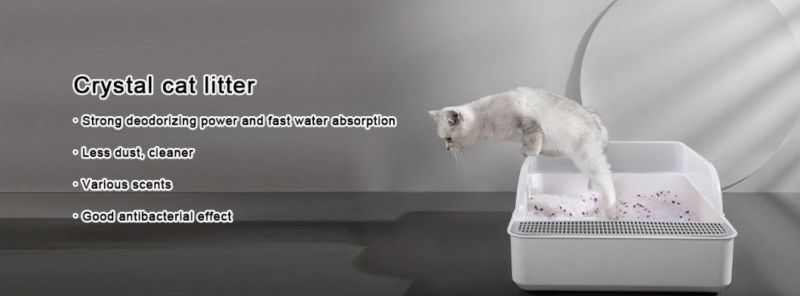 Manufacturers Wholesale High-Quality Environmentally Friendly Dust-Free Crystal Cat Litter