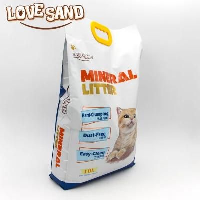 Emily Pets Love Sand Factory Produce New Hot Sale OEM&ODM Health Wholesale Price Bulk Mineral Dust Free Cat Litter