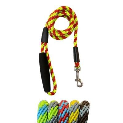 Pet Supplies Polyester Training Climbing Rope Round Dog Lead Strong Durable Reflective Dog Leash