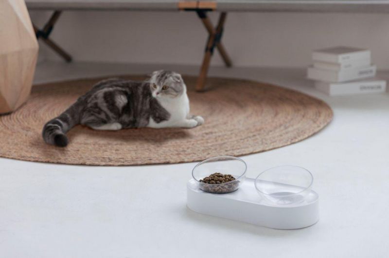 Fresh Nano Double Cat&Dog Bowl with The Raised Stand