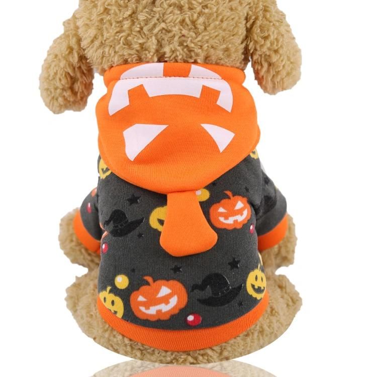 Jack-O-Lantern Costume Funny Halloween Christmas Dog Clothes Cat Pet Clothes New in Autumn and Winter