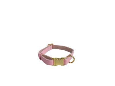 Factory Hot Selling Pink Microfiber Collars, Pet Supplies, Dog Collar