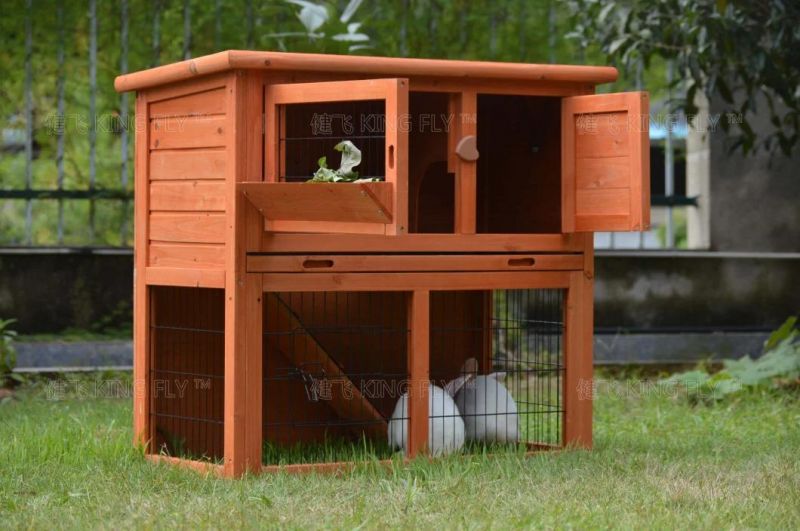 Indoor Outdoor Wooden Small Bunny House Bunny Hutch