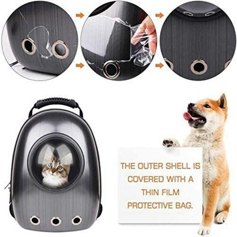 portable Cat Backpack Carrier Bag Breathable Space Capsule Pet Backpack Carrier