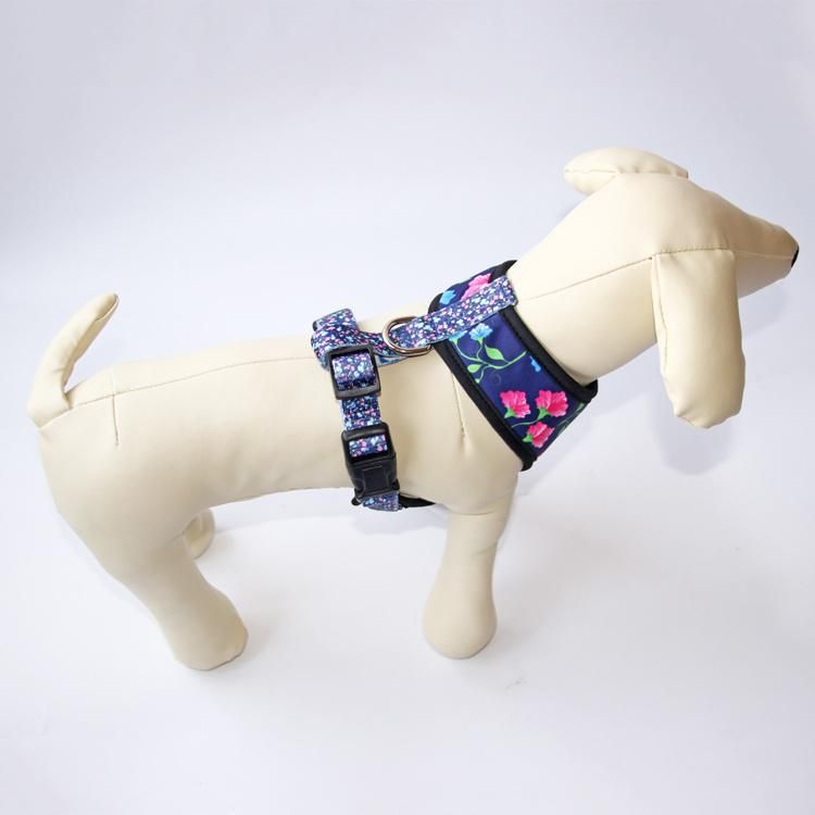Pet Accessories Fashion Personalized Patterned Designer Custom Print Reversible Sublimation Dog Harness Vest for Pets