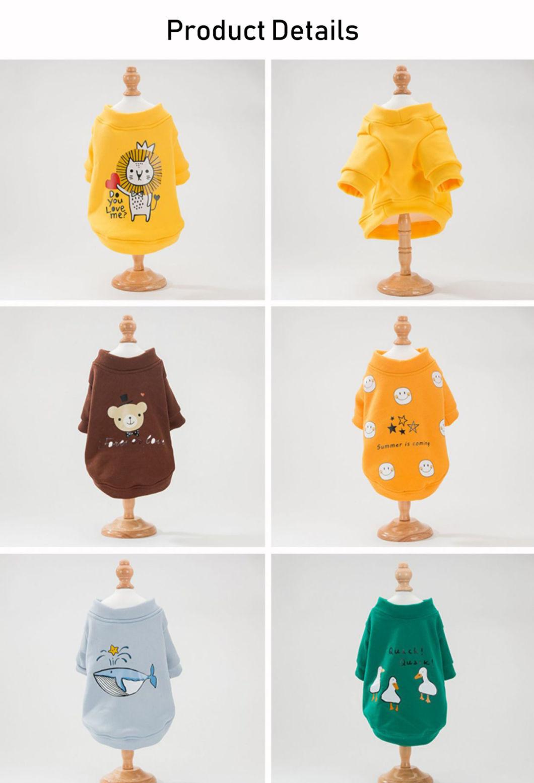 Summer 100% Cotton Wholesale High Quality Cheap Clothing Dog Clothes for Dog Cat Pet Europe
