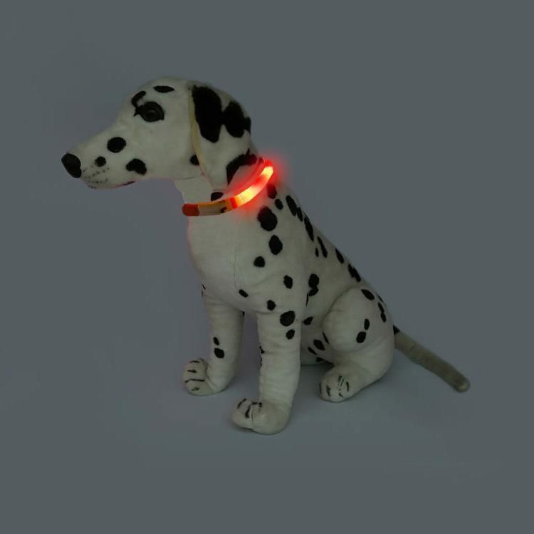 Meeno Waterproof Charging USB Rechargeable LED Flashing Dog Collar