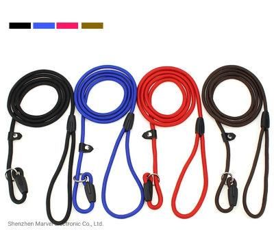 Dog Adjustable Collar Strap Rope Lead Training Pet Leash