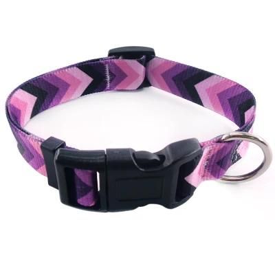 Factory Hot Sale Purple Arrow Pet Dog Necklaces, Dog Collars