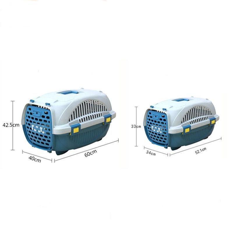 in Stock Three Colors Plastic Pets Products Pet Transport Box