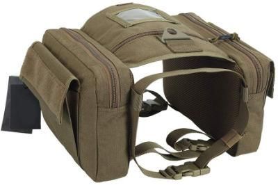 Well-Made Air-Mesh Padded Best Dog Carrier Backpack with Hook-and-Loop Closured Pockets